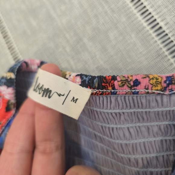 In Loom Bohemian Patchwork Maxi Dress Size Medium - Picture 9 of 16